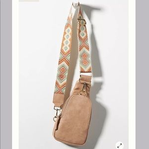 Anthropologie-Urban originals Liberty Crossbody Bag